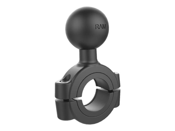 RAM RAM-408-112-15U - Monteringskomponent (monteringsbas, gummiboll) - pulverbelagd aluminium av marin kvalitet - styrstång, montering på skena