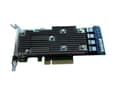 Pikkukuva 3 / 4: Fujitsu PRAID EP540i - Speichercontroller (RAID) - 16 Sender/Kanal - SATA 6Gb/s / SAS 12Gb/s / PCIe - Low-Profile - RAID 0, 1, 5, 6, 10, 50, 60 - PCI