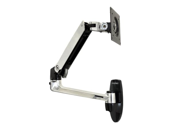 Ergotron LX - Monteringssett (veggmontering, skjermarm) - for LCD-skjerm - aluminium - polert aluminium - skjermstørrelse: inntil 34"
