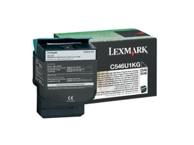 Lexmark - Ekstra høy ytelse - svart - original - tonerpatron LCCP, LRP - for Lexmark C546dtn, X546dtn, X548de, X548dte