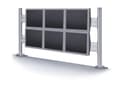 Pikkukuva 5 / 5: Neomounts by Newstar FPMA-DTB200 monitorin kiinnike ja jalusta 61 cm (24") Puristin Hopea