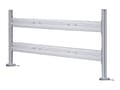 Pikkukuva 1 / 5: Neomounts by Newstar FPMA-DTB200 monitorin kiinnike ja jalusta 61 cm (24") Puristin Hopea