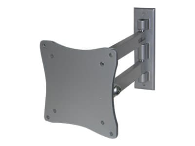 Neomounts FPMA-W820 - Brakett - full bevegelse - for LCD-skjerm - sølv - skjermstørrelse: 10"-27" - veggmonterbar