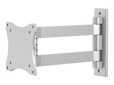 Neomounts FPMA-W820 - Brakett - full bevegelse - for LCD-skjerm - sølv - skjermstørrelse: 10"-27" - veggmonterbar