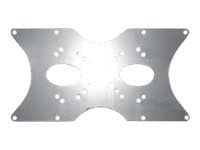Neomounts FPMA-VESA400 - Monteringskomponent (VESA-adapterplate) - for LCD-skjerm - sølv - skjermstørrelse: 22"-52"