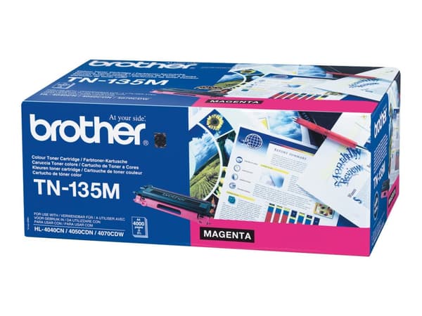 Brother TN135M - Magenta - original - tonerpatron - for Brother DCP-9040, 9042, 9045, HL-4040, 4050, 4070, MFC-9420, 9440, 9450, 9840