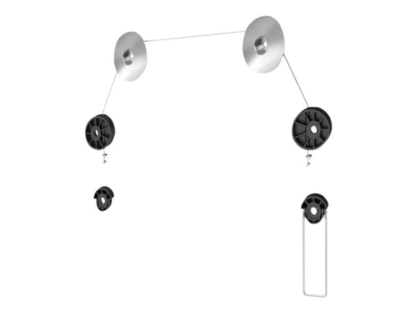 Neomounts PLASMA-W800 - Brakett - fast - for flatpanel - svart - skjermstørrelse: 32"-55" - veggmonterbar