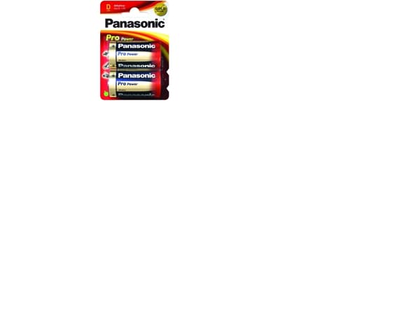 Panasonic Alkaline Pro Power LR20PPG - Batteri 2 x D - Alkalisk