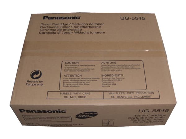 Panasonic UG-5545 - Svart - original - tonerpatron - for Laser Fax UF-7100; Panafax UF-8100