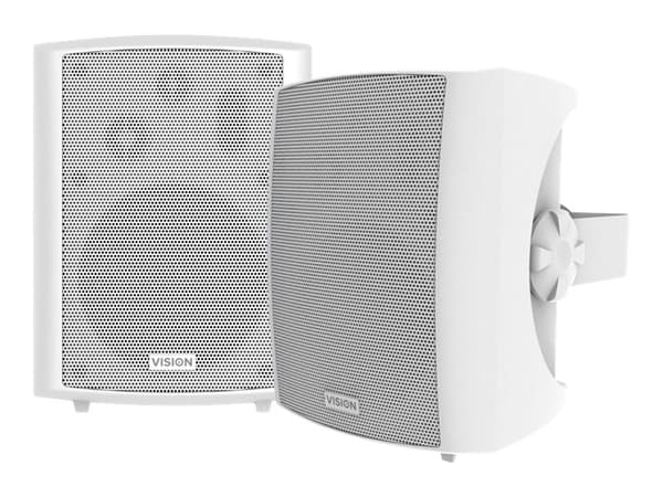 Vision SP-1800, 3-suuntainen, 2.0 kanavaa, Langallinen, 50 W, 80 - 20000 Hz, Valkoinen