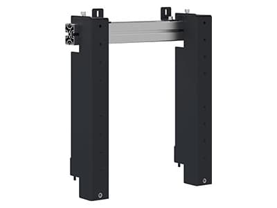 Neovo VWM-01 - Monteringssett (2 veggbraketter, monteringsarm) - for videovegg - aluminium, stål - svart og sølv - skjermstørrelse: 42"-65" - monteri