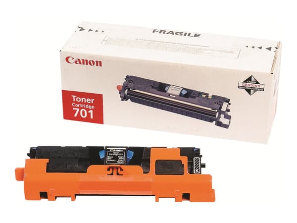 Canon 701 - Svart - original - tonerpatron - for ImageCLASS MF8180c; Laser Shot LBP-5200; LaserBase MF8180C