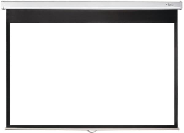 Optoma DS-1095PMG+ - Projektorduk - takmontering, väggmontering - 95" (241 cm) - 16:10 - Matte White