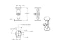 Pikkukuva 5 / 5: RAM Mounts RAM-B-101U, 231,3 g, 127 mm
