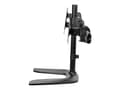Miniatyrbilde 4 av 5: StarTech.com Triple Monitor Stand for VESA Mount Monitors up to 27" - Steel (ARMBARTRIO2) - Stativ (endekapsler, stang, sokkelplate, tverrstang, skiv