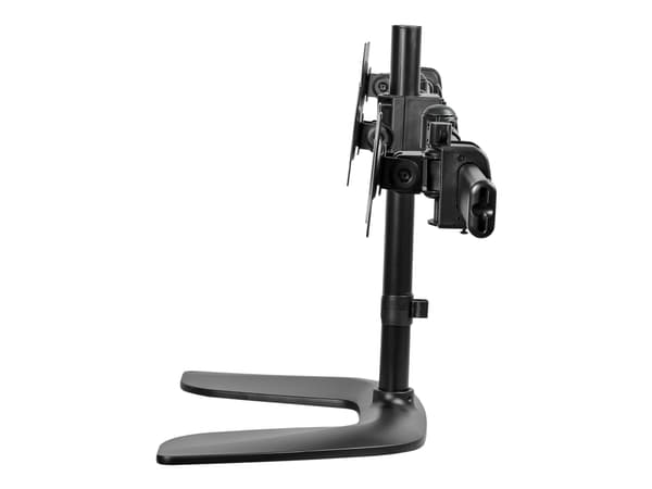 StarTech.com Triple Monitor Stand for VESA Mount Monitors up to 27" - Steel (ARMBARTRIO2) - Stativ (endekapsler, stang, sokkelplate, tverrstang, skiv
