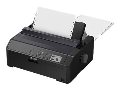 Epson FX 890II - Skriver - S/H - punktmatrise - Rull (21,6 cm), JIS B4, 254 mm (bredde) - 240 x 144 dpi - 9 pin - inntil 738 tegn/sek - parallell, US