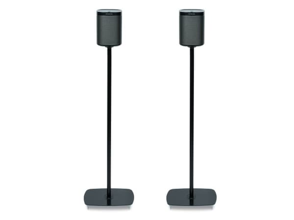 Flexson S1-FSX2 - Ställ - för högtalare - svart - golvstående (paket om 2) - för Sonos One (svart)