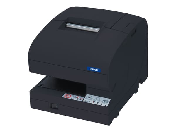 Epson TM J7200 (301) - Kvitteringsskriver - ink-jet - Rull (8 cm) - 600 dpi - inntil 98 mm/sek - USB 2.0, LAN - svart Sort