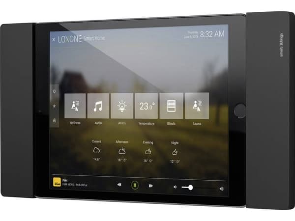Smart Things s09 b iPad vægholder Sort Passer til Apple: iPad mini 4, iPad mini (5. generation)