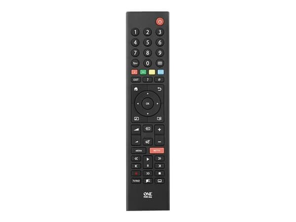 One For All TV Replacement Remotes Grundig-television vaihtokaukosäädin, TV, IR Langaton, Painikkeiden painaminen, Musta musta