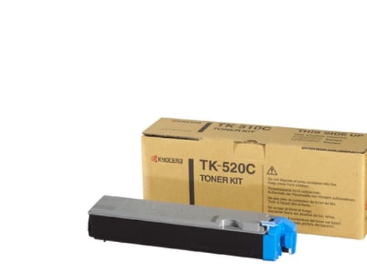 Kyocera TK 520C - Cyan - original - tonerpatron - for FS-C5015N