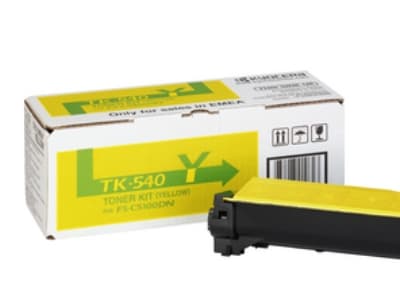 Kyocera TK 540Y - Gul - original - tonerpatron - for FS-C5100DN