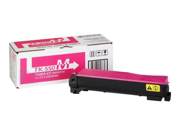 Kyocera TK 550M - Magenta - original - tonerpatron - for FS-C5200DN