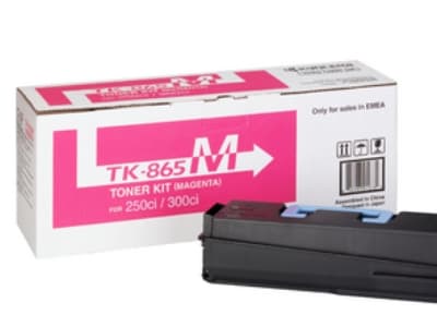 Kyocera TK 865M - Magenta - original - tonerpatron - for TASKalfa 250ci, 300ci