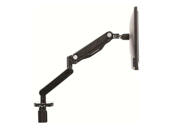 Fellowes Platinum Monitor Arm - Monteringssats - justerbar arm - för Bildskärm - aluminium, stål, plast - svart - skärmstorlek: upp till 32 tum - dis