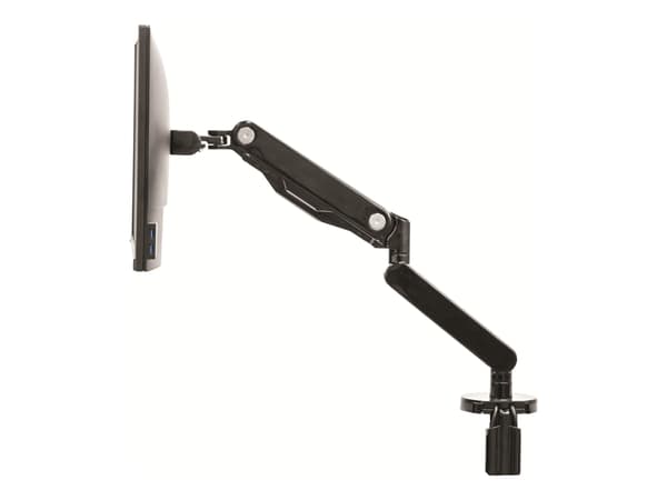 Fellowes Platinum Monitor Arm - Monteringssats - justerbar arm - för Bildskärm - aluminium, stål, plast - svart - skärmstorlek: upp till 32 tum - dis