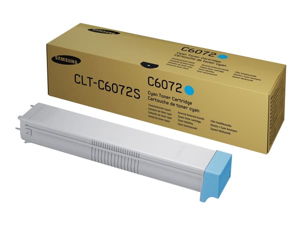 Samsung CLT-C6072S - Cyan - original - tonerpatron (SS537A) - for MultiXpress CLX-9250ND, CLX-9252NA, CLX-9350ND, CLX-9352NA