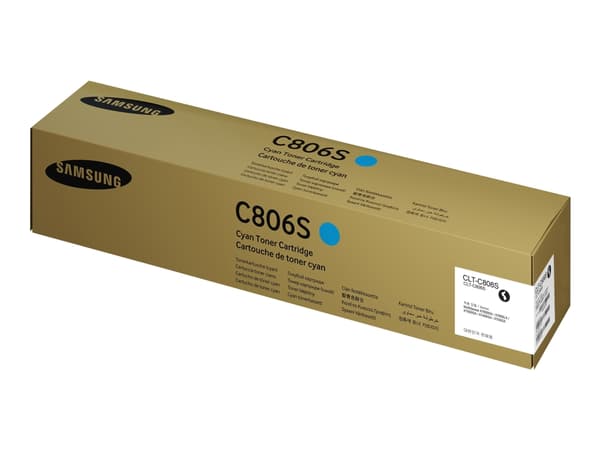 Samsung CLT-C806S, syaani värikasetti, 30000 sivua, Syaani, 1 kpl