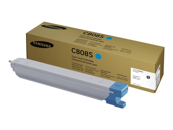 Samsung CLT-C808S, syaani värikasetti, 20000 sivua, Syaani, 1 kpl