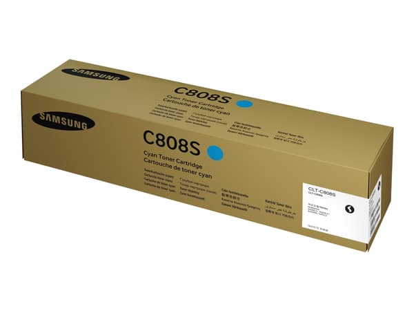Samsung CLT-C808S, syaani värikasetti, 20000 sivua, Syaani, 1 kpl