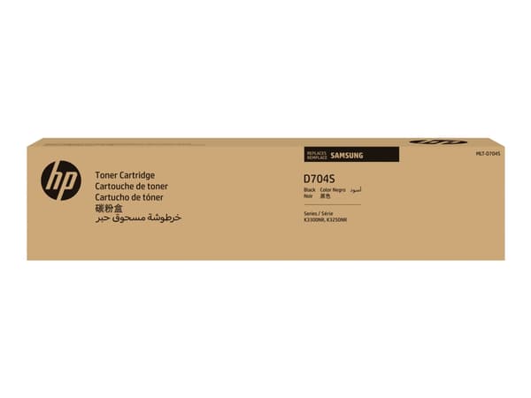 Samsung MLT-D704S - Svart - original - tonerpatron (SS770A) - for MultiXpress SL-K302NR, SL-K3250NR, SL-K3300NR