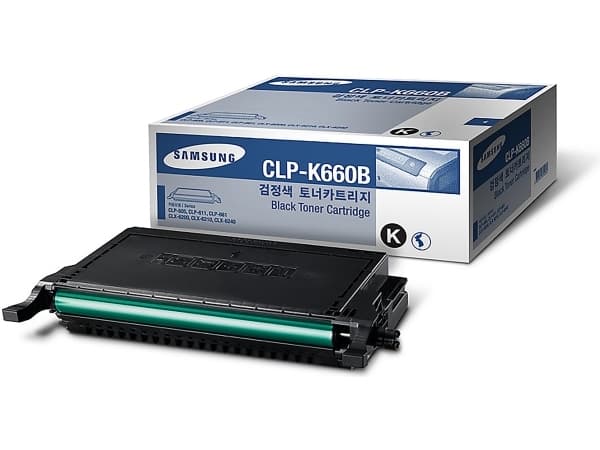 Samsung CLP-K660B - Høy ytelse - svart - original - tonerpatron (ST906A) - for Samsung CLP-610, CLP-611, CLP-612, CLP-660, CLP-661, CLP-662, CLX-6200