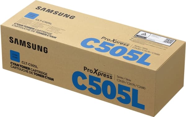 HP CLT-C505L - Høy ytelse - cyan - original - tonerpatron (SU035A) - for ProXpress SL-C2620DW, SL-C2670FW, SL-C2680FX