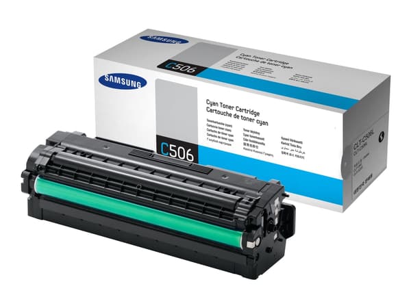HP CLT-C506L - Lång livslängd - cyan - original - tonerkassett (SU038A) - för Samsung CLP-680DW, CLP-680ND, CLX-6260FD, CLX-6260FR, CLX-6260FW, CLX-6