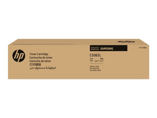 HP CLT-C5082L - Lång livslängd - cyan - original - tonerkassett (SU055A) - för Samsung CLP-620, CLP-670, CLX-6220, CLX-6250