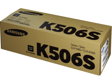 Samsung CLT-K506S - Svart - original - tonerpatron (SU180A) - for Samsung CLP-680DW, CLP-680ND, CLX-6260FD, CLX-6260FR, CLX-6260FW, CLX-6260ND