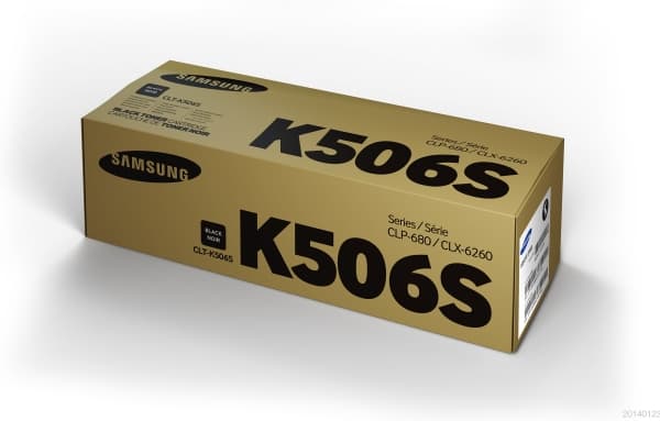 Samsung CLT-K506S - Svart - original - tonerpatron (SU180A) - for Samsung CLP-680DW, CLP-680ND, CLX-6260FD, CLX-6260FR, CLX-6260FW, CLX-6260ND