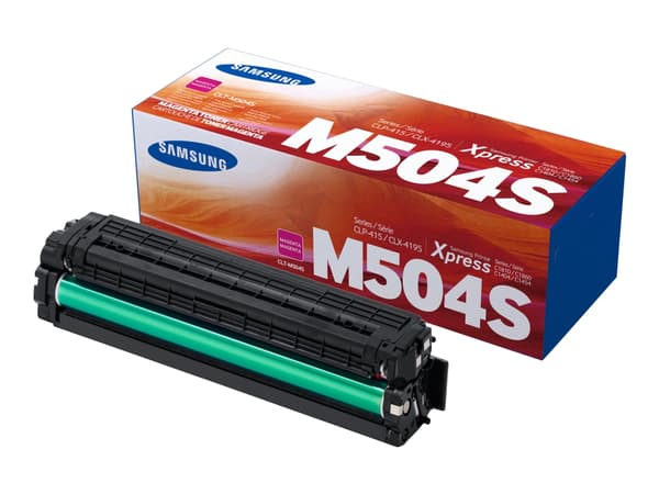 HP CLT-M504S - Magenta - original - tonerpatron (SU292A) - for Samsung CLP-415, CLX-4195; MultiXpress SL-C1453, C1454; Xpress SL-C1404, C1810, C1860
