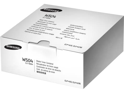 Samsung CLT-W504 - Svart, gul, cyan, magenta - uppsamlare för tonerspill - för Samsung CLP-415, CLX-4195; MultiXpress SL-C1453, C1454; Xpress SL-C140