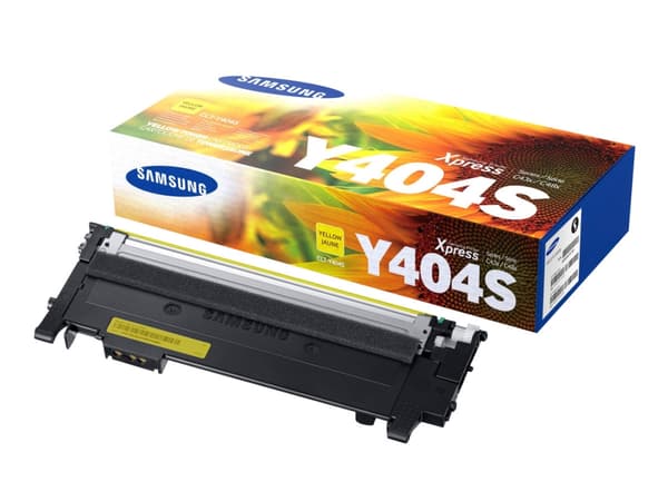 HP CLT-Y404S - Gul - original - tonerpatron (SU444A) - for Samsung CLX-3302, 3303, 3304, 3307; Xpress SL-C432, C433, C462, C463, C467, C482, C483