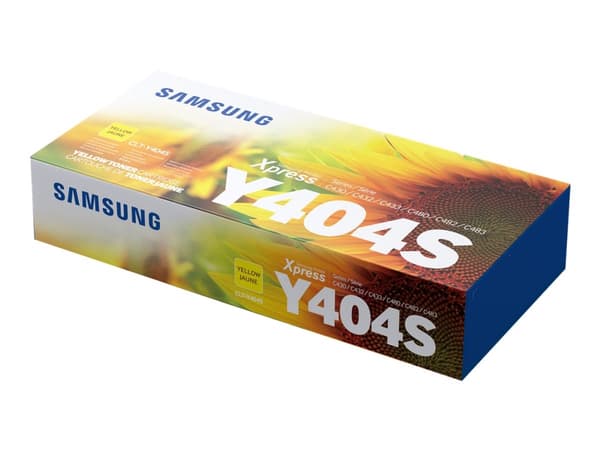 HP CLT-Y404S - Gul - original - tonerpatron (SU444A) - for Samsung CLX-3302, 3303, 3304, 3307; Xpress SL-C432, C433, C462, C463, C467, C482, C483