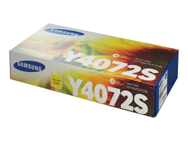 HP CLT-Y4072S - Gul - original - tonerkassett (SU472A) - för Samsung CLP-325, CLX-3180, CLX-3185, CLX-3186