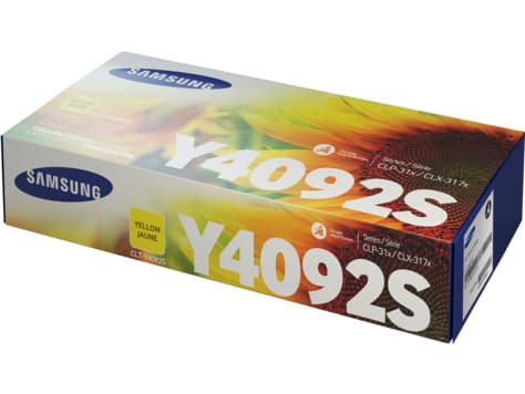 Samsung CLT-Y4092S - Gul - original - tonerpatron (SU482A) - for Samsung CLX-3170, CLX-3175, CLX-3176, CLX-4175