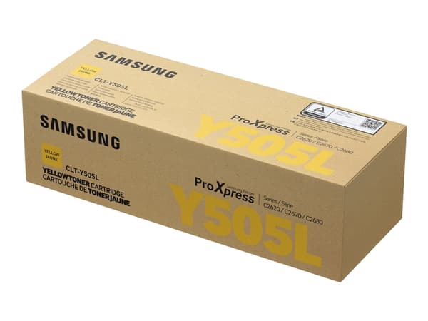 HP CLT-Y505L - Høy ytelse - gul - original - tonerpatron (SU512A) - for ProXpress SL-C2620DW, SL-C2670FW, SL-C2680FX