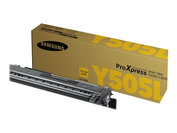 HP CLT-Y505L - Høy ytelse - gul - original - tonerpatron (SU512A) - for ProXpress SL-C2620DW, SL-C2670FW, SL-C2680FX